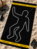 The "Work Injury" Beach Towel