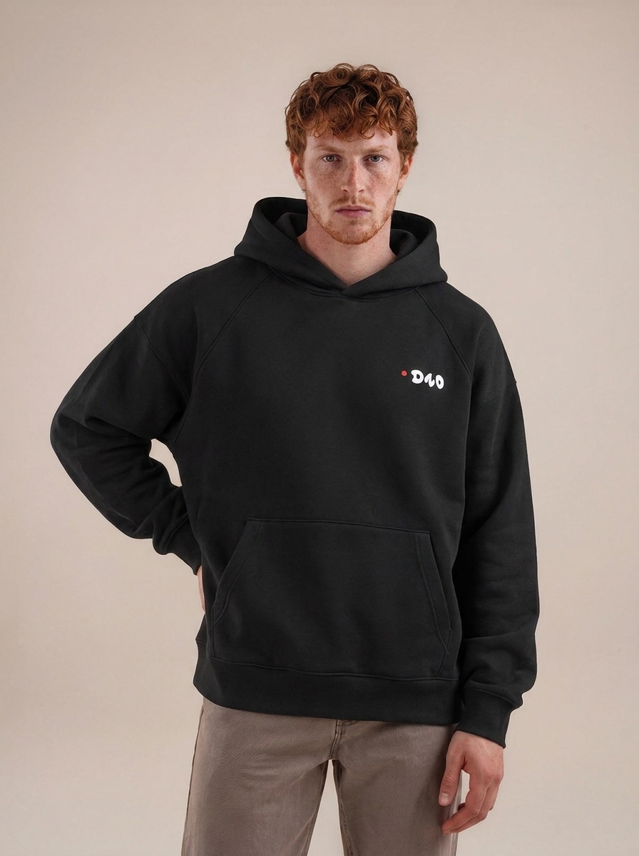 Essential Raglan Sleeve Fleece Hoodie