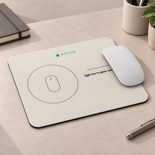 Active Status Mouse Pad
