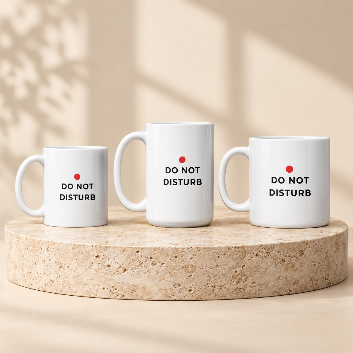 Do Not Disturb Mug by Work Stories