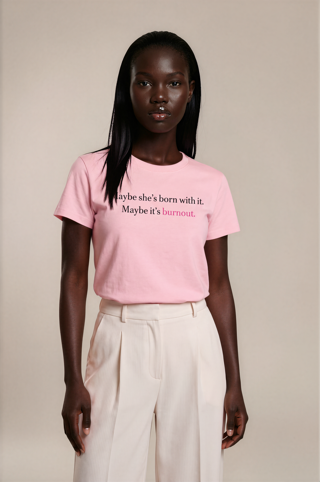 Women's Slim Fit Crewneck T-Shirt