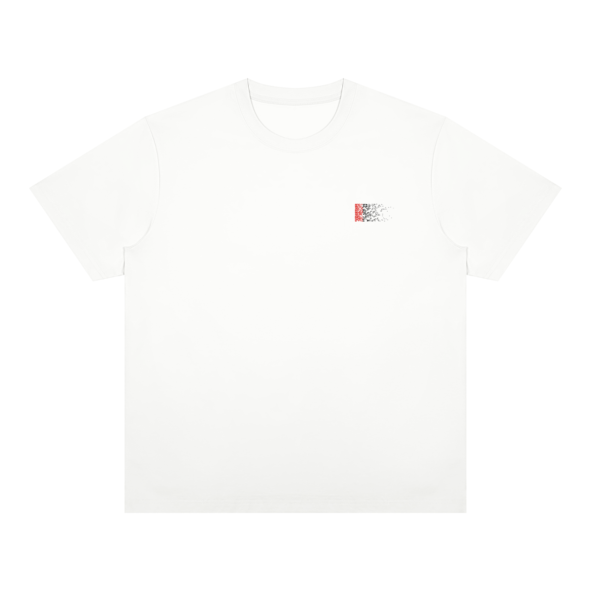 Low Social Battery Heavyweight Tee, White
